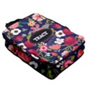 Custom Floral Name Any Text Full Print Foldable Shoe Storage Bag View2