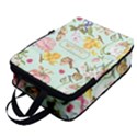 Custom Floral Name Any Text Full Print Foldable Shoe Storage Bag View1