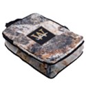 Custom Marble Initial Name Any Text Full Print Foldable Shoe Storage Bag View2